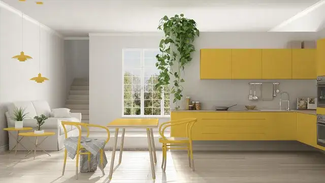 Zdjęcie Jakie kolory pasują do żółtego na ścianie, aby uniknąć błędów w aranżacji?