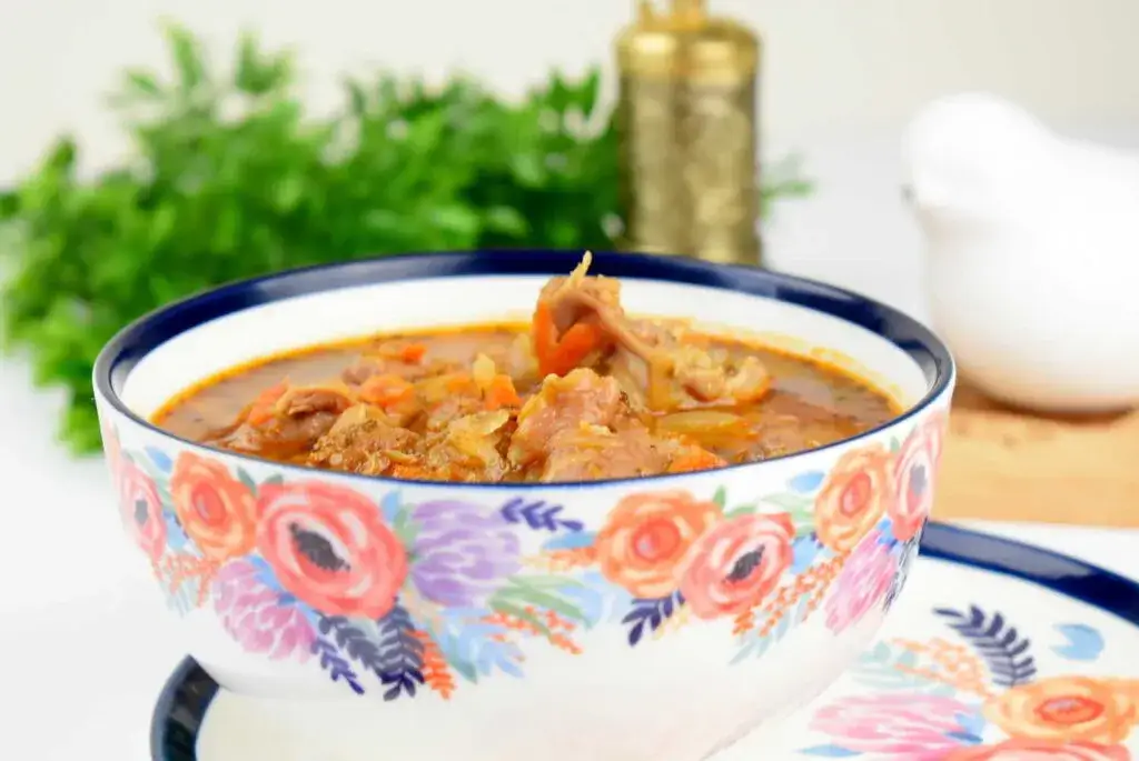 Zdjęcie Zupa z żołądków drobiowych z ziemniakami – prosty przepis na smaczny obiad