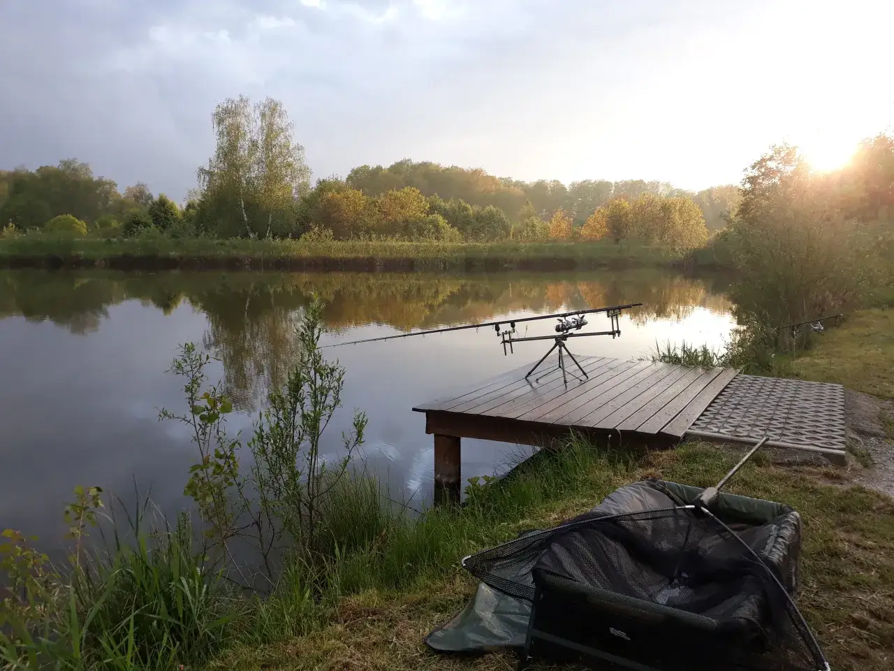 Zdjęcie Łowisko Karpik Zator - idealne miejsce na wędkarską przygodę