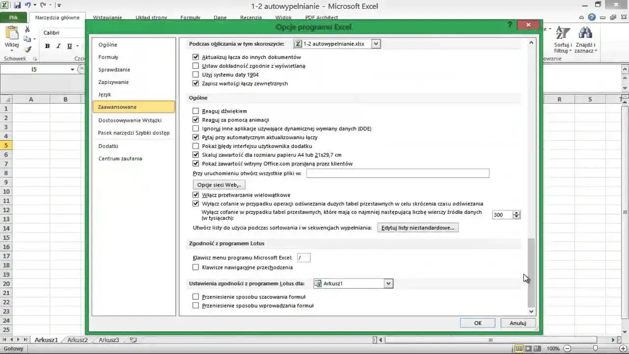 Zdjęcie Jak włączyć opcje autowypełniania w Excel: Poradnik krok po kroku