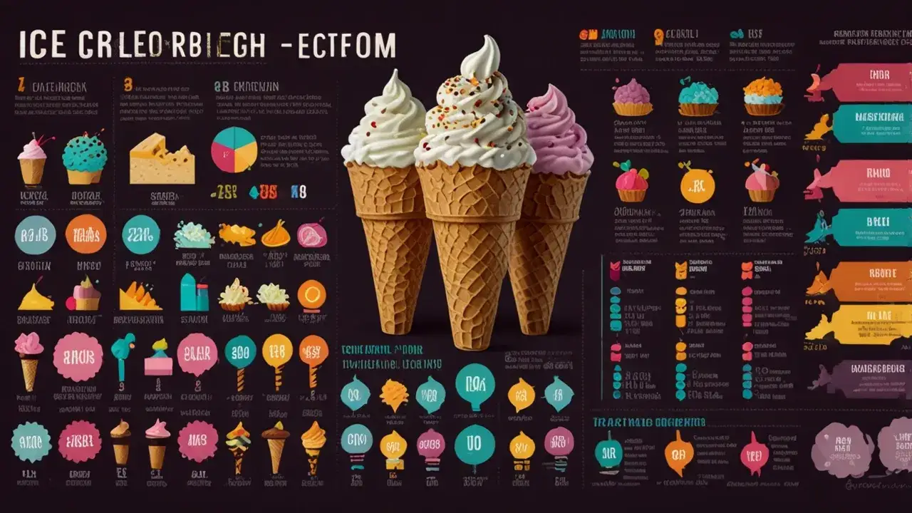 Zdjęcie Ile kalorii mają lody śmietankowe - kompletny spis wartości odżywczych