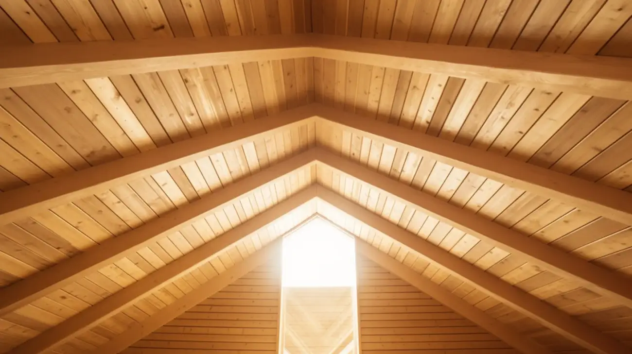 Nowoczesny drewniany sufit - najlepsze materiały do jego wykonania