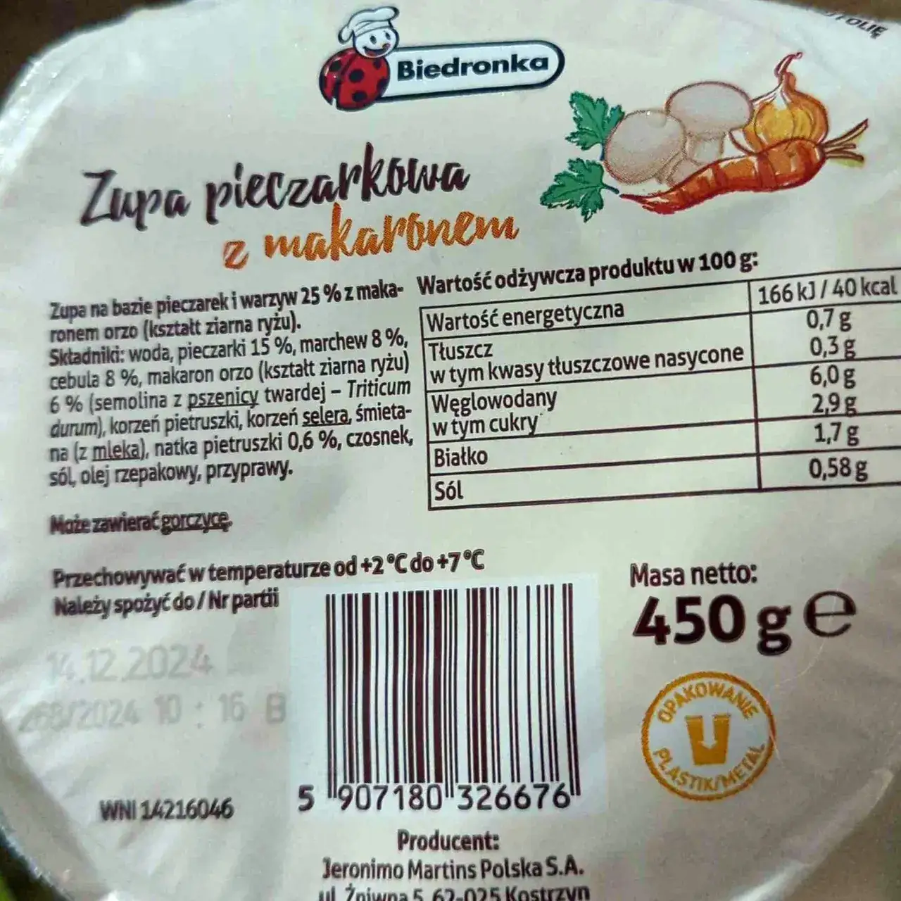 Zdjęcie Ile kcal ma zupa pieczarkowa? Sprawdź, co wpływa na kalorie