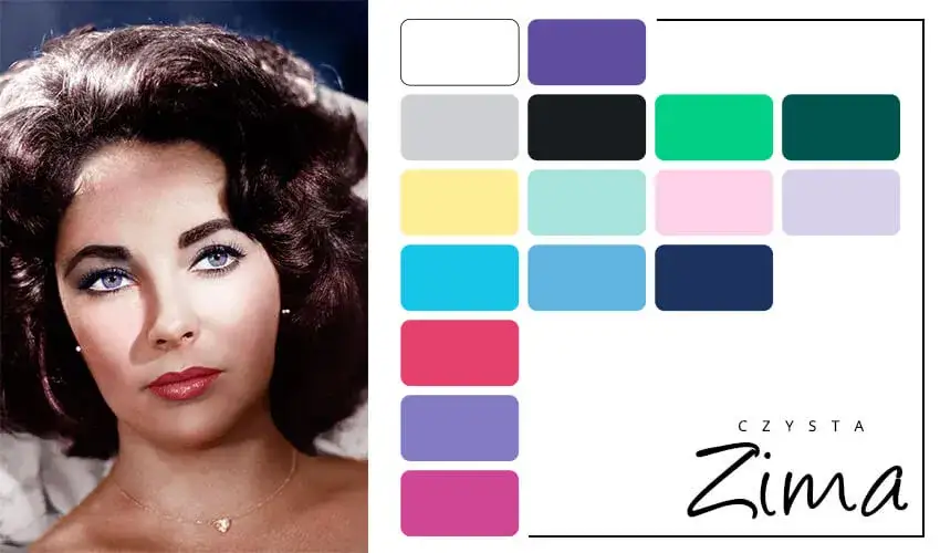 Zdjęcie Typ urody zima jakie kolory - odkryj idealne odcienie dla siebie