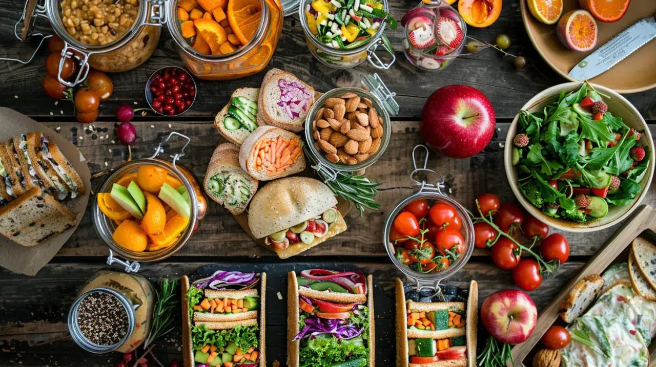 Zdjęcie Przepisy na dania pudełkowe: sałatki, wrapy, kanapki, owoce