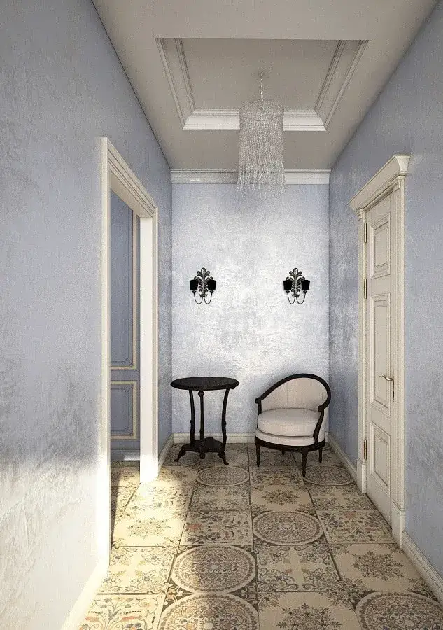 Zdjęcie Tynk ozdobny na ściany w przedpokoju: 5 najlepszych opcji