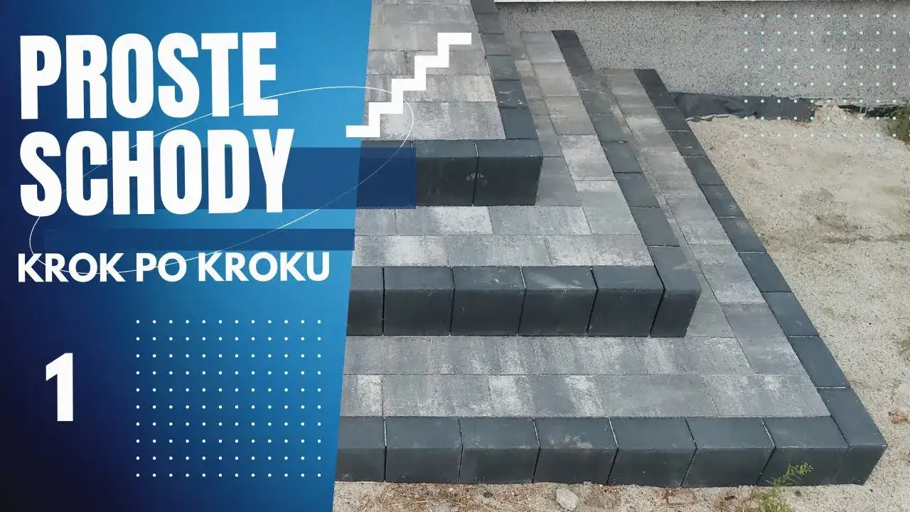 Zdjęcie Jak zrobić schody z kostki brukowej - uniknij najczęstszych błędów