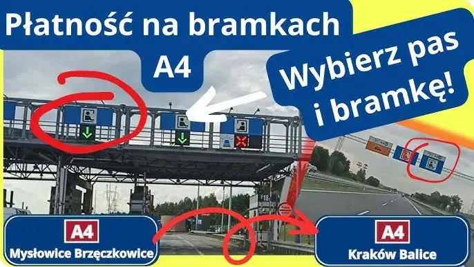 Zdjęcie Jak płacić za autostradę A4 Katowice-Krak&oacute;w i uniknąć wysokich koszt&oacute;w
