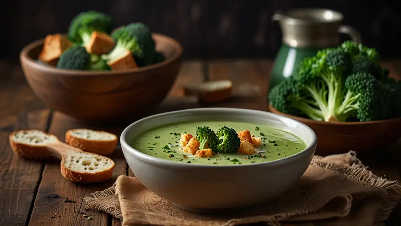 Zdjęcie Jak zrobić zupę krem z brokułów: Przepis na gładki i smaczny krem brokułowy