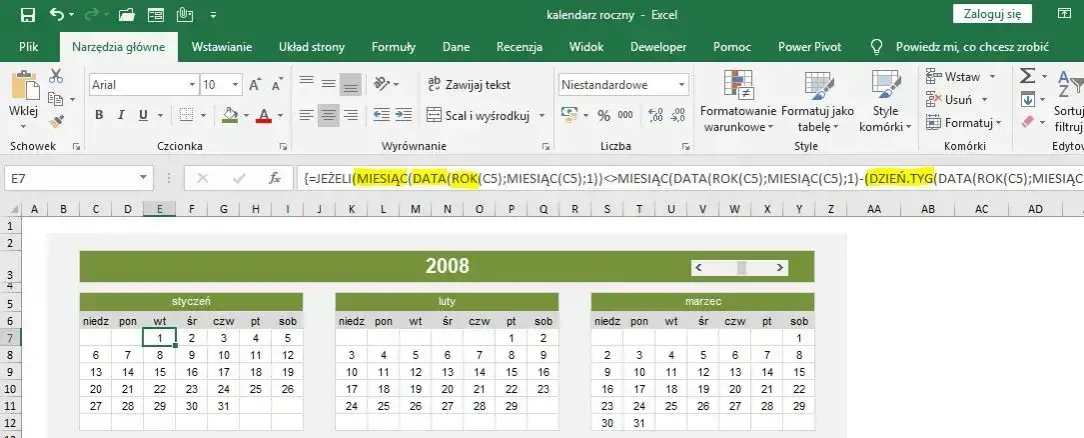 Zdjęcie Jak wstawić kalendarz do komórki Excela i ułatwić wybór daty