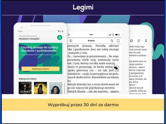 Zdjęcie  Legimi kod promocyjny - Pobierz i aktywuj rabat na ebooki i audiobooki w Legimi!