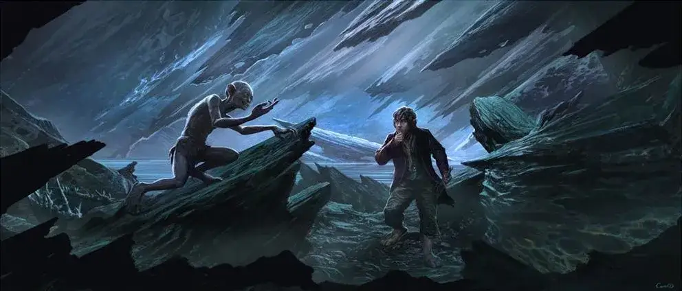Zdjęcie Zagadka o czasie hobbit: co zdradza o Bilbo i Gollumie?