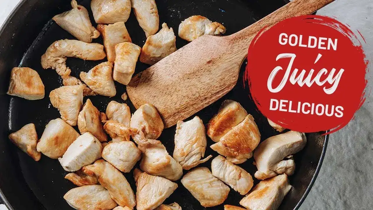 Zdjęcie Jak smażyć kawałki kurczaka na patelni, aby były soczyste i chrupiące
