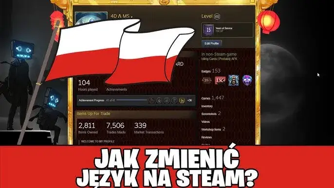 Zdjęcie Jak zmienić język na Steam i uniknąć problemów z grami