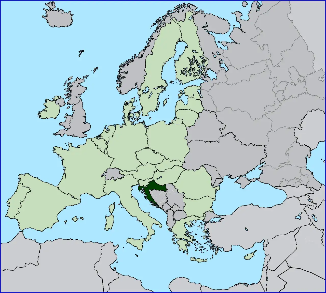 Zdjęcie Gdzie leży Chorwacja na mapie Europy? Odkryj jej położenie i sąsiadów