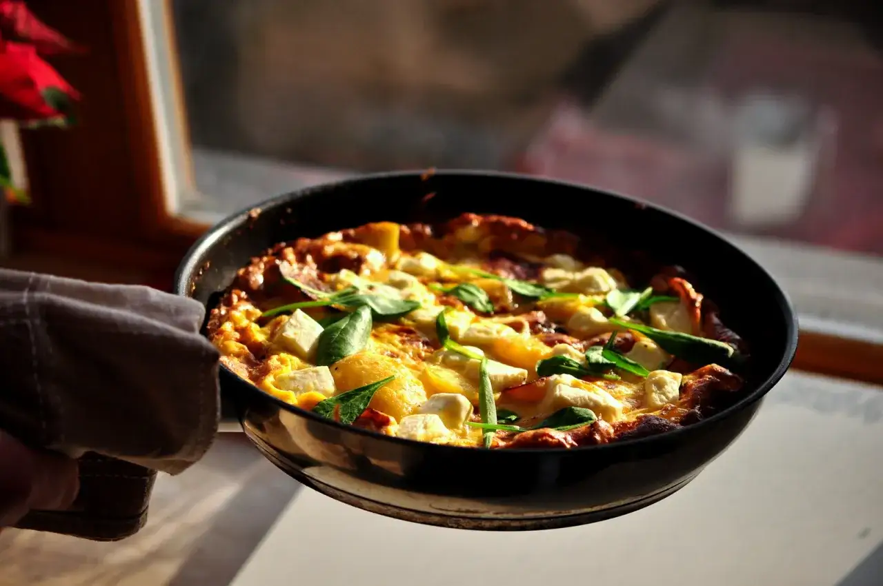 Zdjęcie Tortilla z fetą - przepis na pyszne i szybkie danie greckie