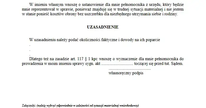 Zdjęcie Jak napisać wniosek o adwokata z urzędu i uniknąć błędów?