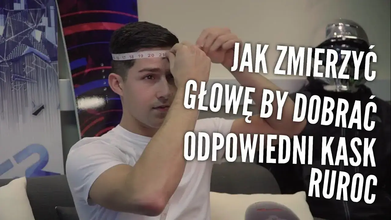 Zdjęcie Jak zmierzyć obwód głowy do kasku motocyklowego, aby uniknąć błędów