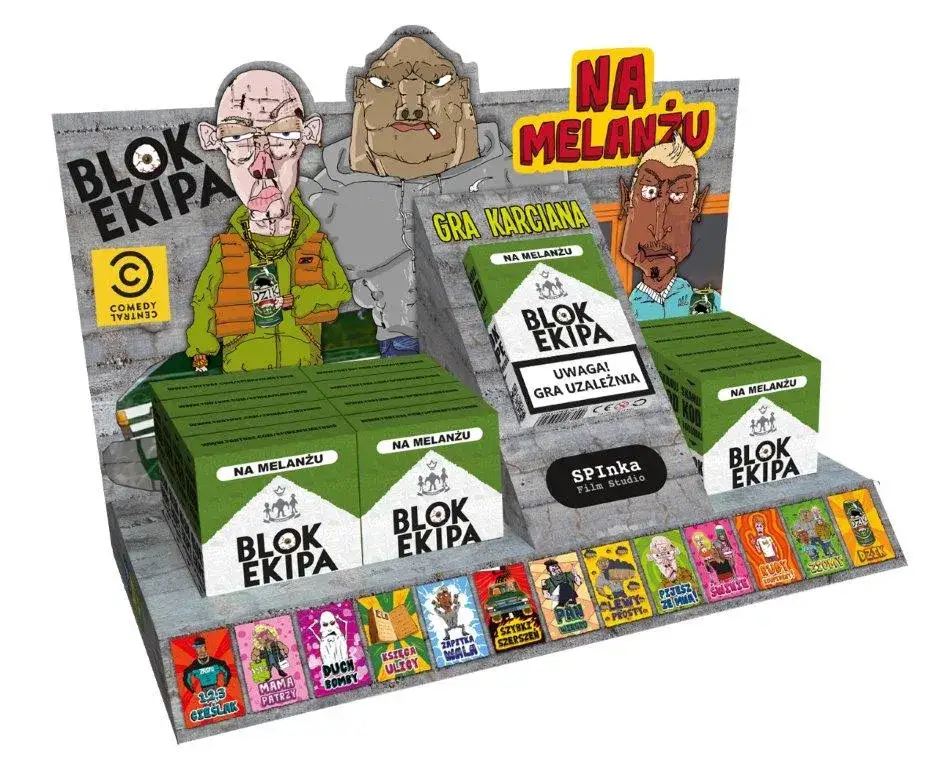 Zdjęcie Blok Ekipa gra planszowa - poznaj zasady i gdzie ją kupić