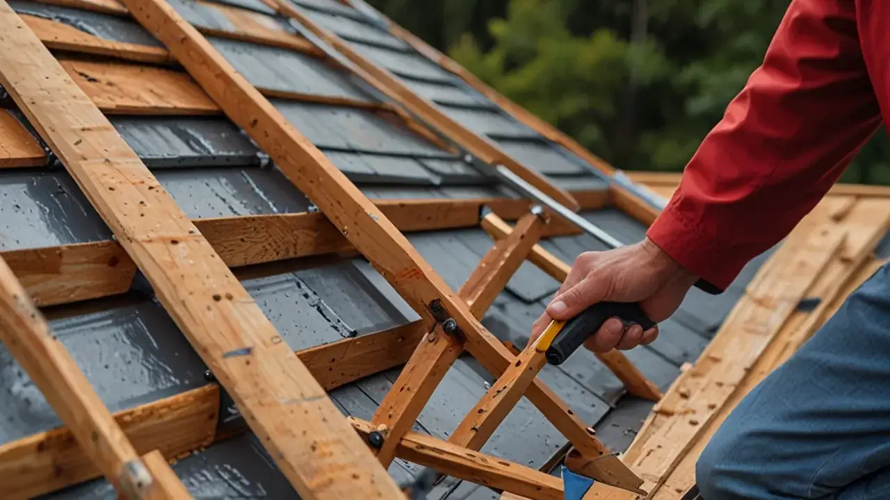 Zdjęcie Blachodachówka Modułowa: Jak prawidłowo ustawić łaty na dachu?