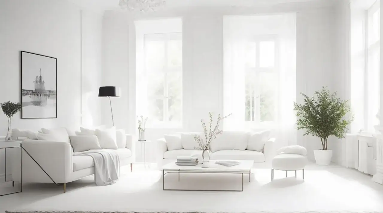 Zdjęcie Jaki kolor ścian do białych mebli w sypialni, aby stworzyć harmonię?