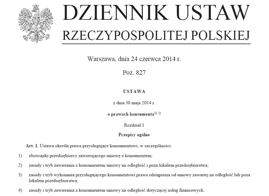 Zdjęcie Ile dni na odstąpienie od umowy Play? Sprawdź swoje prawa!