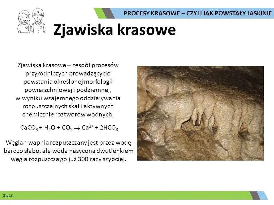 Zdjęcie Chemiczne zjawiska krasowe: fascynujący mechanizm rozpuszczania skał