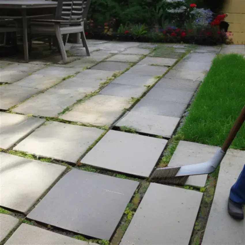 Zdjęcie Jak usunąć trawę z kostki brukowej: 5 skutecznych metod