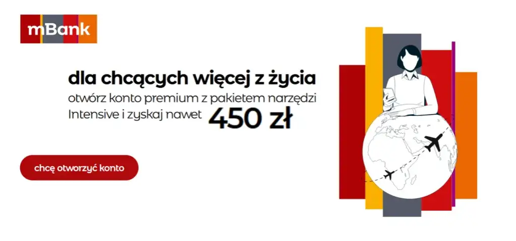Zdjęcie mKonto Intensive Mbank - opinie 2025. Korzyści i wady konta osobistego.