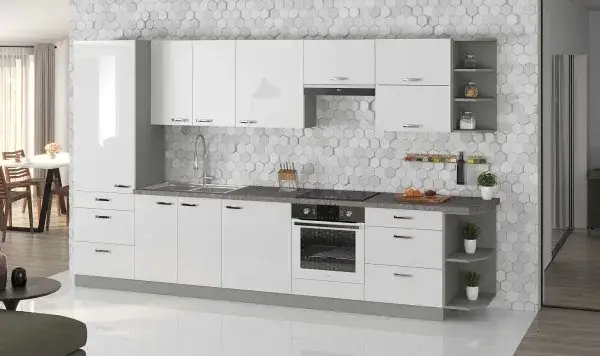 Zdjęcie Jak ciekawie zagospodarować przestrzeń między meblami w kuchni: 5 rozwiązań