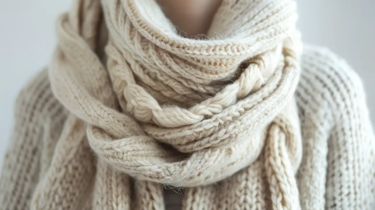 Zdjęcie Komin bezowy: dodaj ciepła i uroku swojej stylizacji