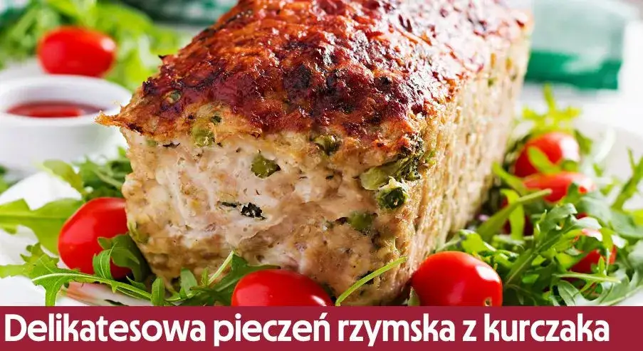 Zdjęcie Pyszna pieczeń z mielonego mięsa drobiowego - prosty przepis na obiad