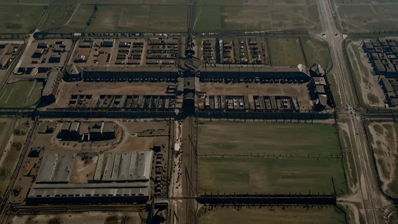 Zdjęcie Jak wyglądał obóz śmierci w Brzezince? Szczegółowa mapa terenu