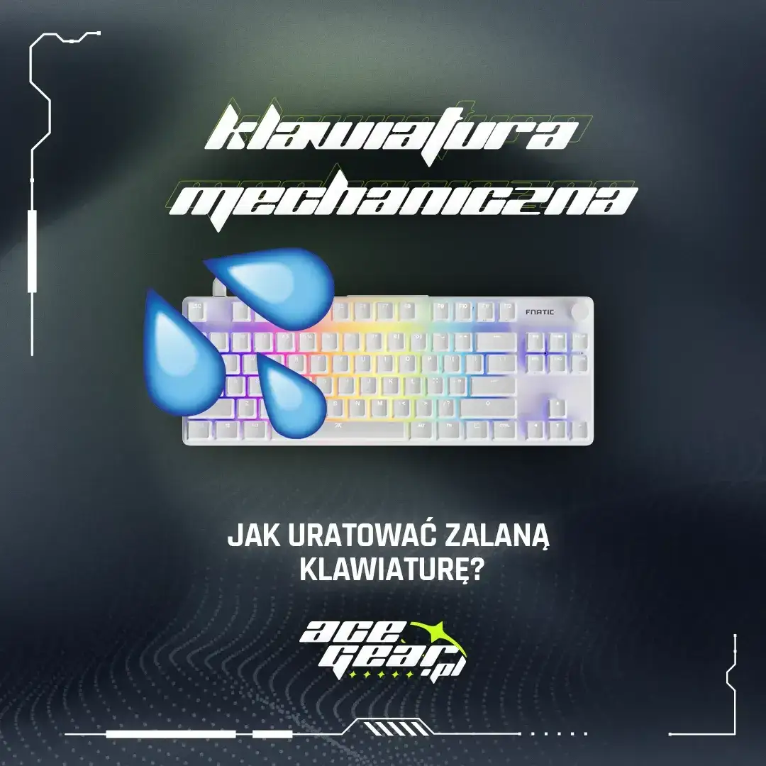 Zdjęcie Jak naprawić zalaną klawiaturę i uniknąć kosztownych napraw