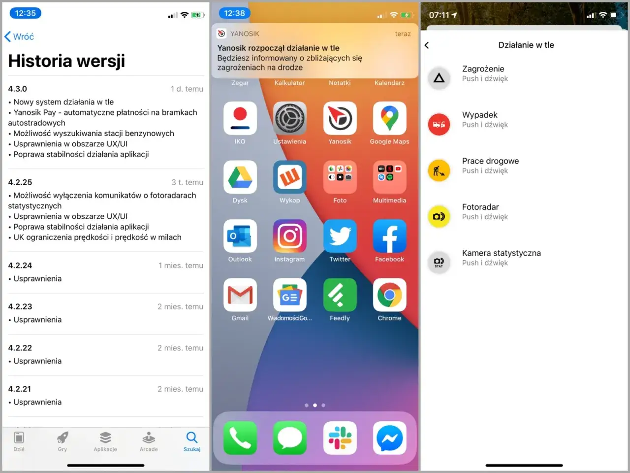 Zdjęcie Yanosik – Pływająca ikona na ekranie – Co oznacza i jak działa aplikacja?