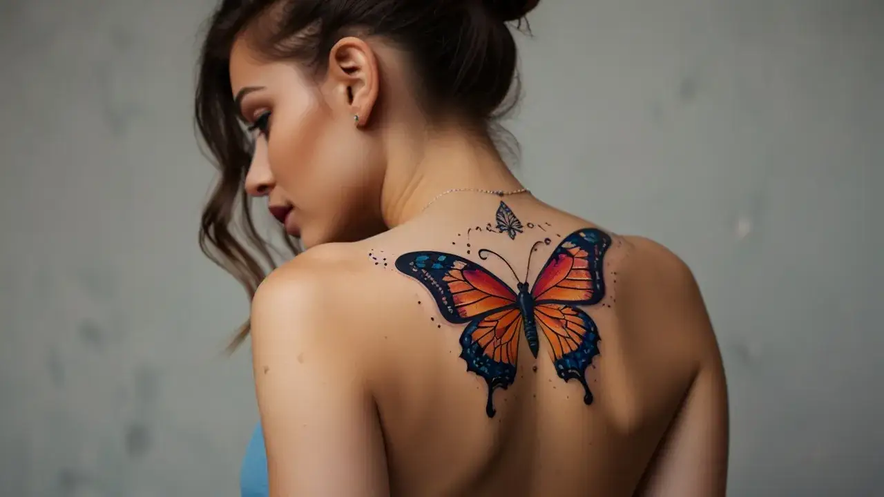 Zdjęcie Co oznacza motyl tatuaż? Ukryty symbol, który Cię zainspiruje!