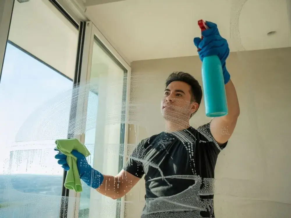 Zdjęcie Skuteczne sposoby na mycie okien po remoncie bez smug i zarysowań