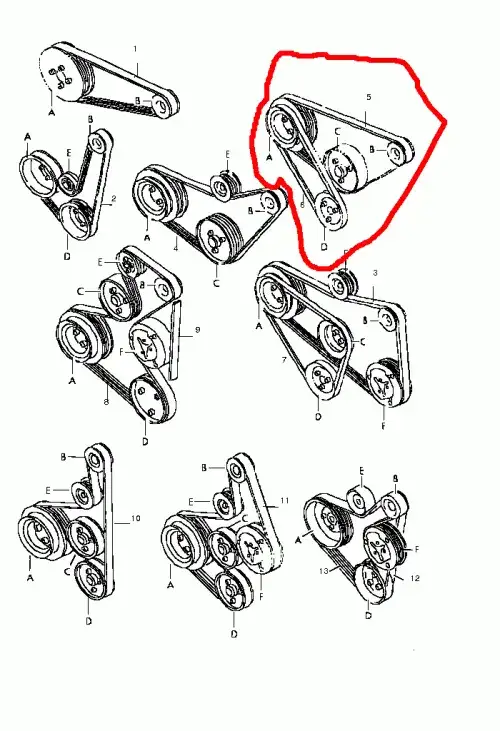 Zdjęcie Jak założyć pasek alternatora Golf 3 - uniknij kosztownych błędów