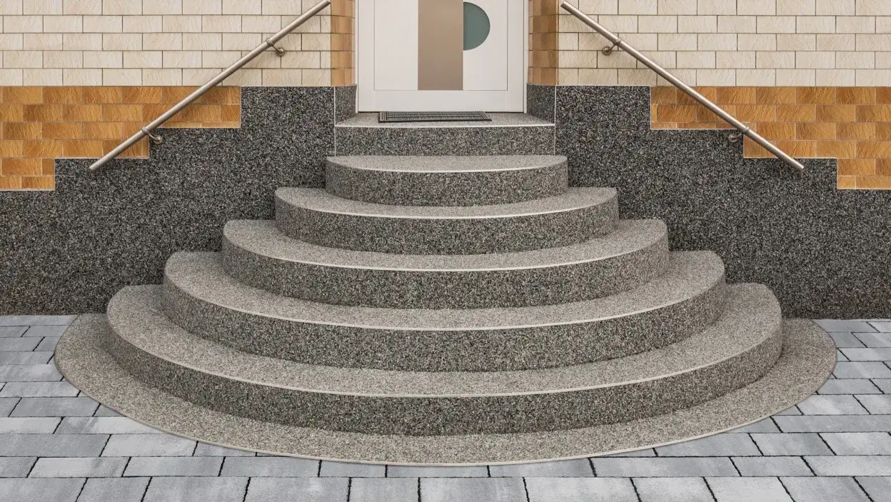 Zdjęcie Jak zaszalować schody zewnętrzne półokrągłe - unikaj najczęstszych błędów