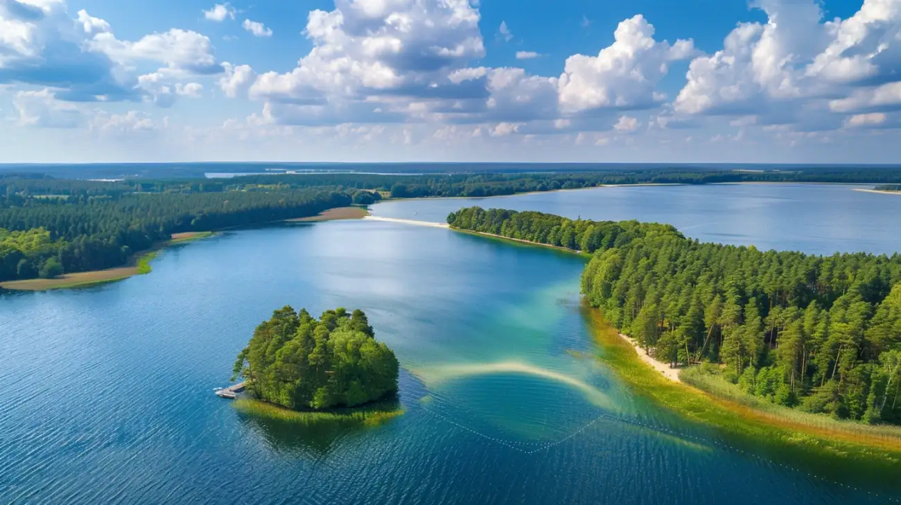 Zdjęcie Mapa jezior w Pomorskiem: Gdzie na najlepszy wypoczynek?