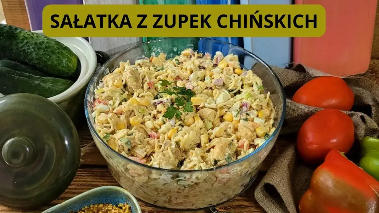 Zdjęcie Szybka i prosta sałatka z zupek chińskich, którą pokochasz