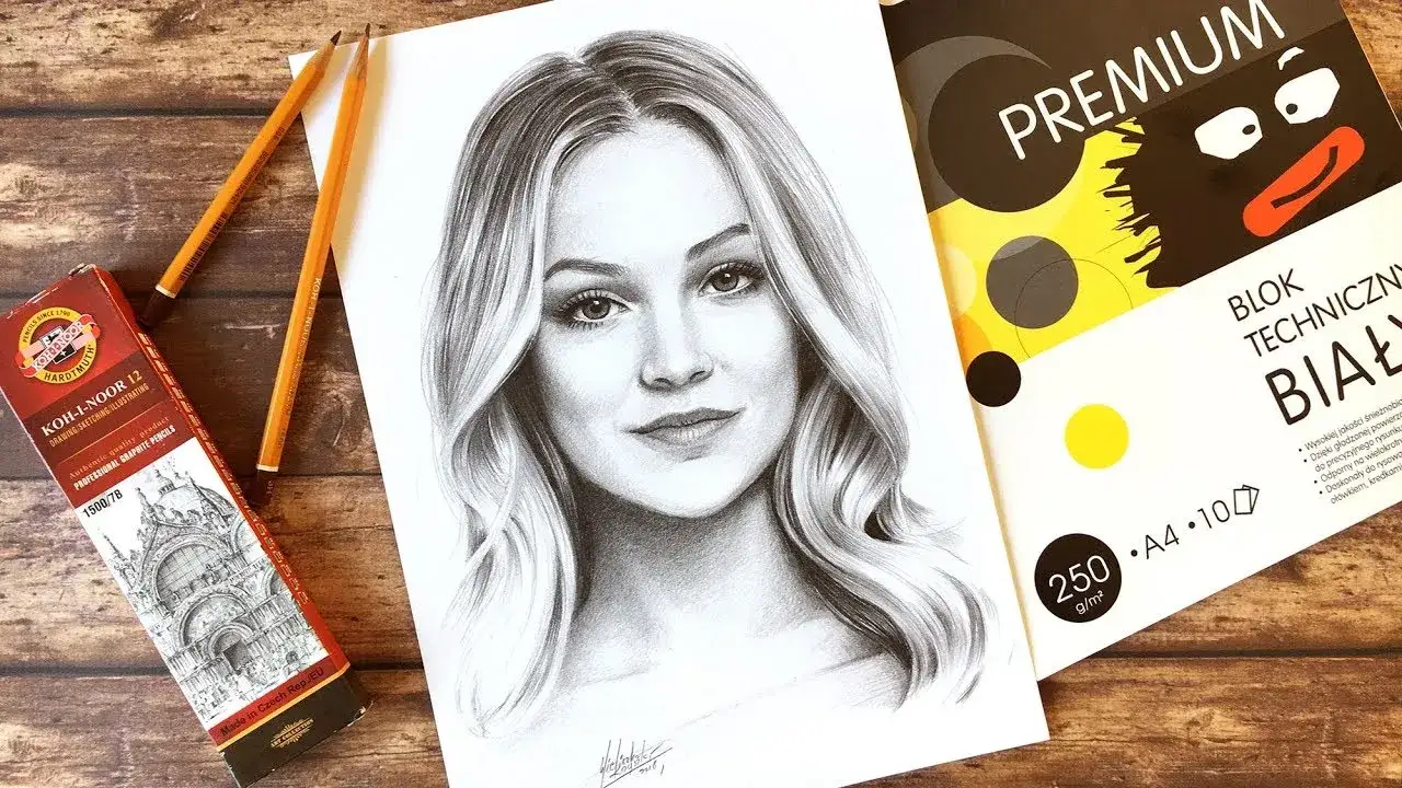 Zdjęcie Jak narysować twarz kobiecą – proste kroki dla każdego artysty