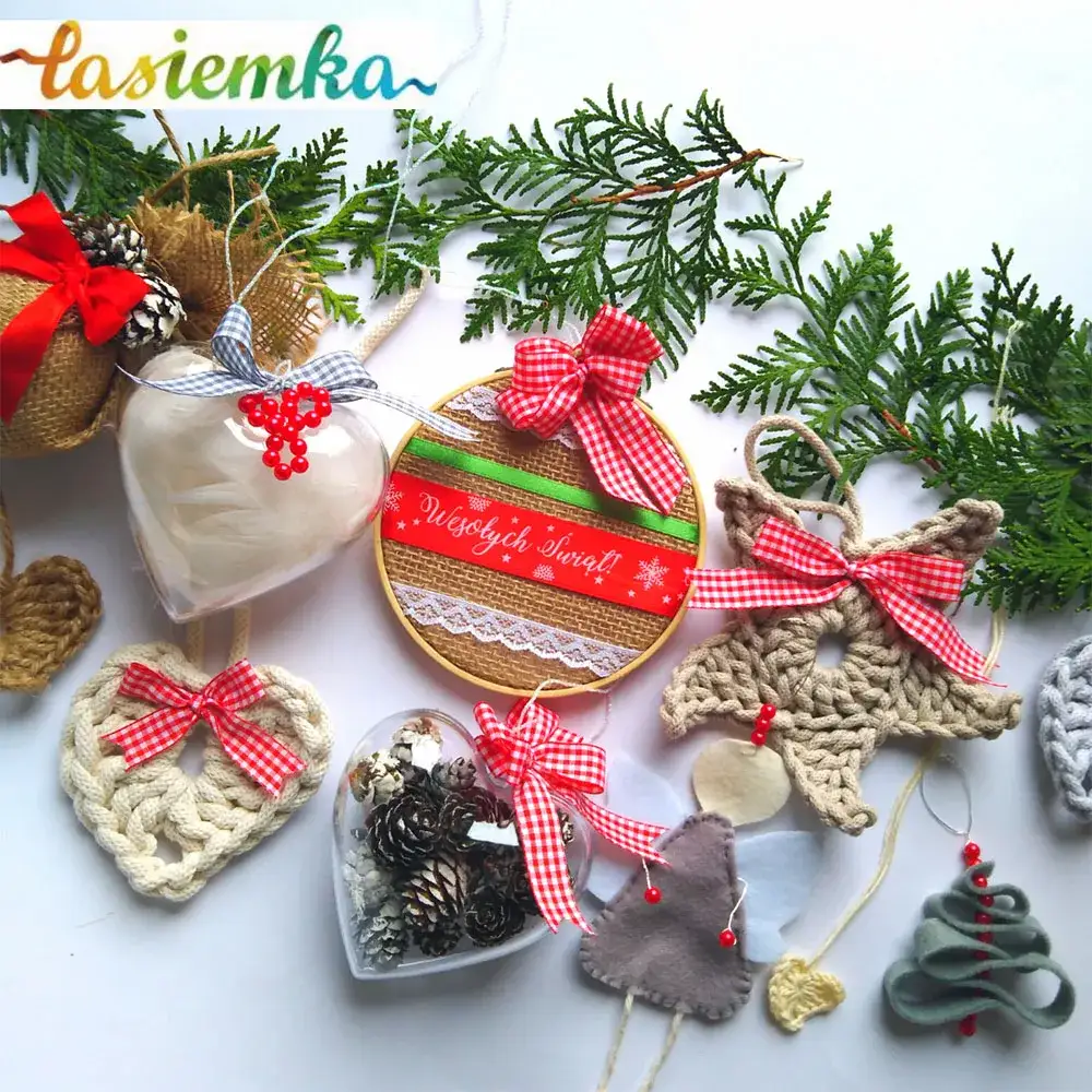 Zdjęcie Ozdoby choinkowe ręcznie robione jak zrobić - proste pomysły na DIY