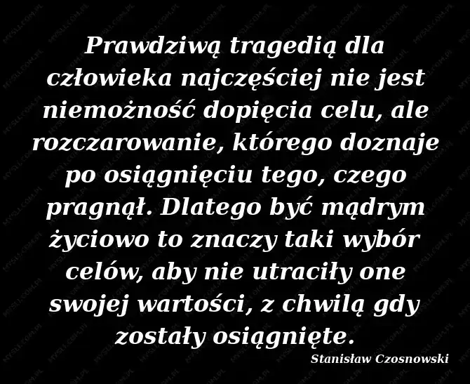 Zdjęcie Kto się nie spodziewa - cytat Remarque'a o rozczarowaniach