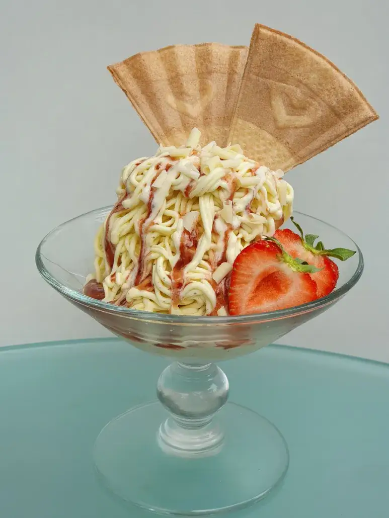 Zdjęcie Spaghetti lodowe – prosty przepis na oryginalny deser, który zachwyca