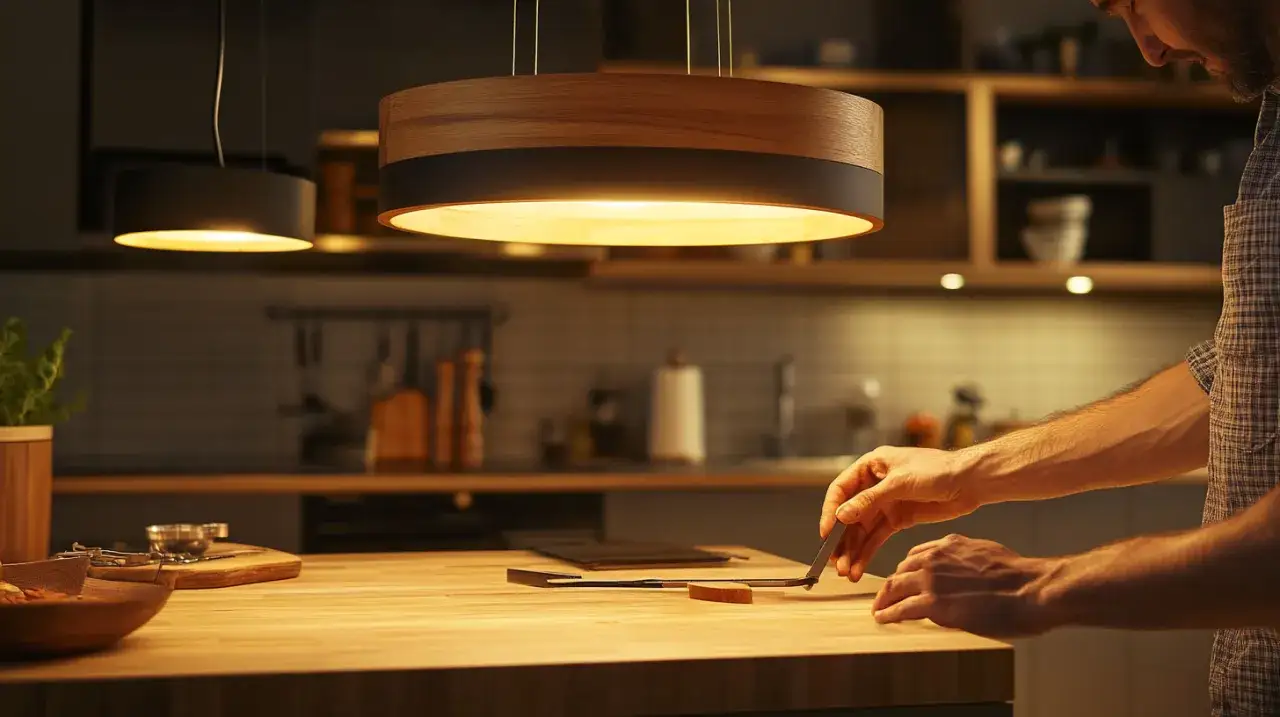 Zdjęcie Jak podłączyć lampę nad wyspę w kuchni - szczegółowy przewodnik krok po kroku