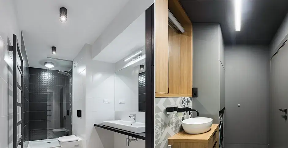 Zdjęcie Jakie oświetlenie sufitowe do łazienki? 5 najlepszych rozwiązań