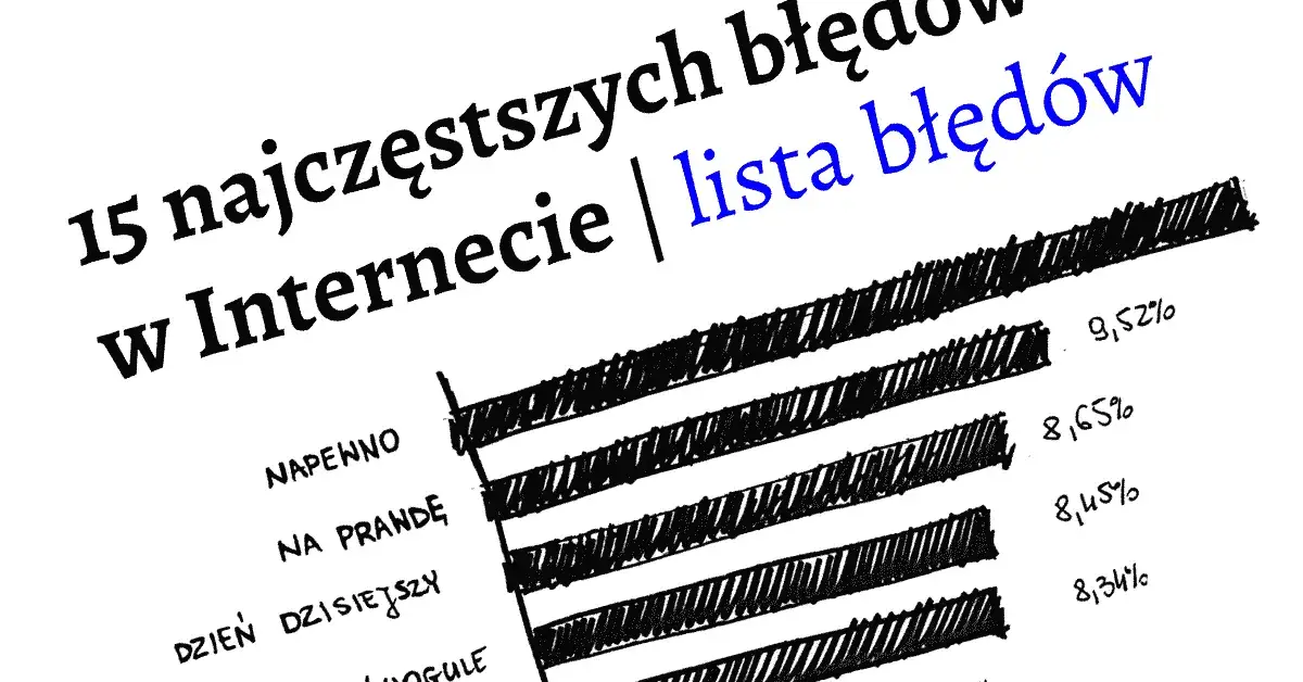 Zdjęcie Jak się pisze dużo i dlaczego tak wielu Polaków robi w tym błędy?