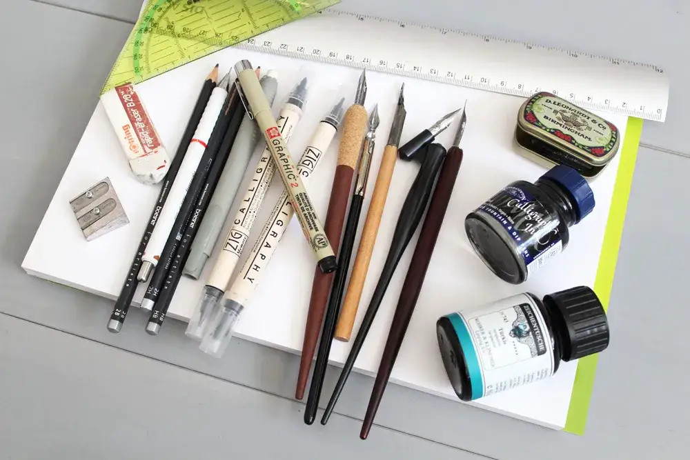 Zdjęcie Kalligraphie lernen: Die besten Tipps und Kurse f&uuml;r Einsteiger und Fortgeschrittene