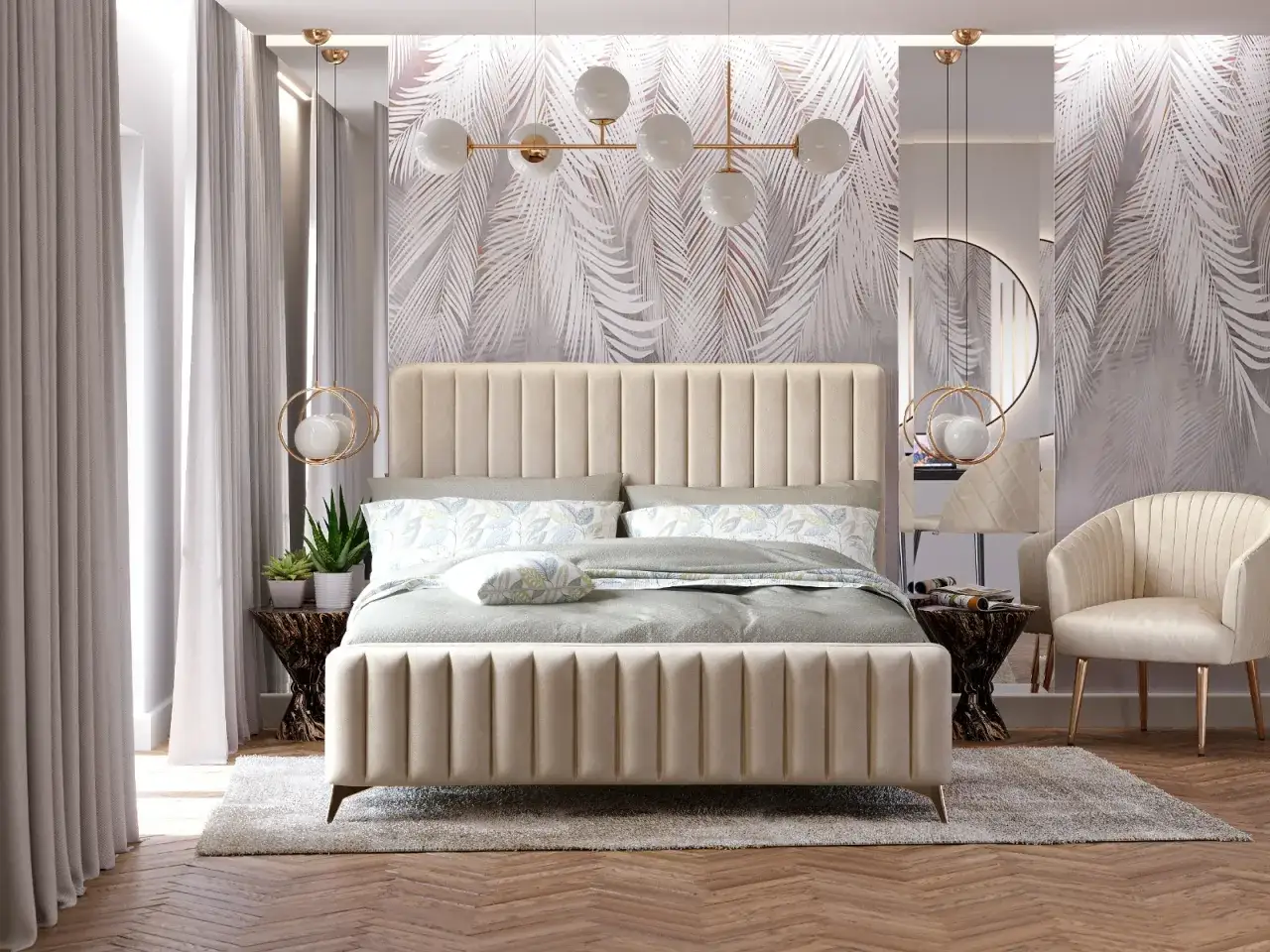 Zdjęcie Inspiracje jak urządzić sypialnię: 8 pomysłów na przytulne wnętrze